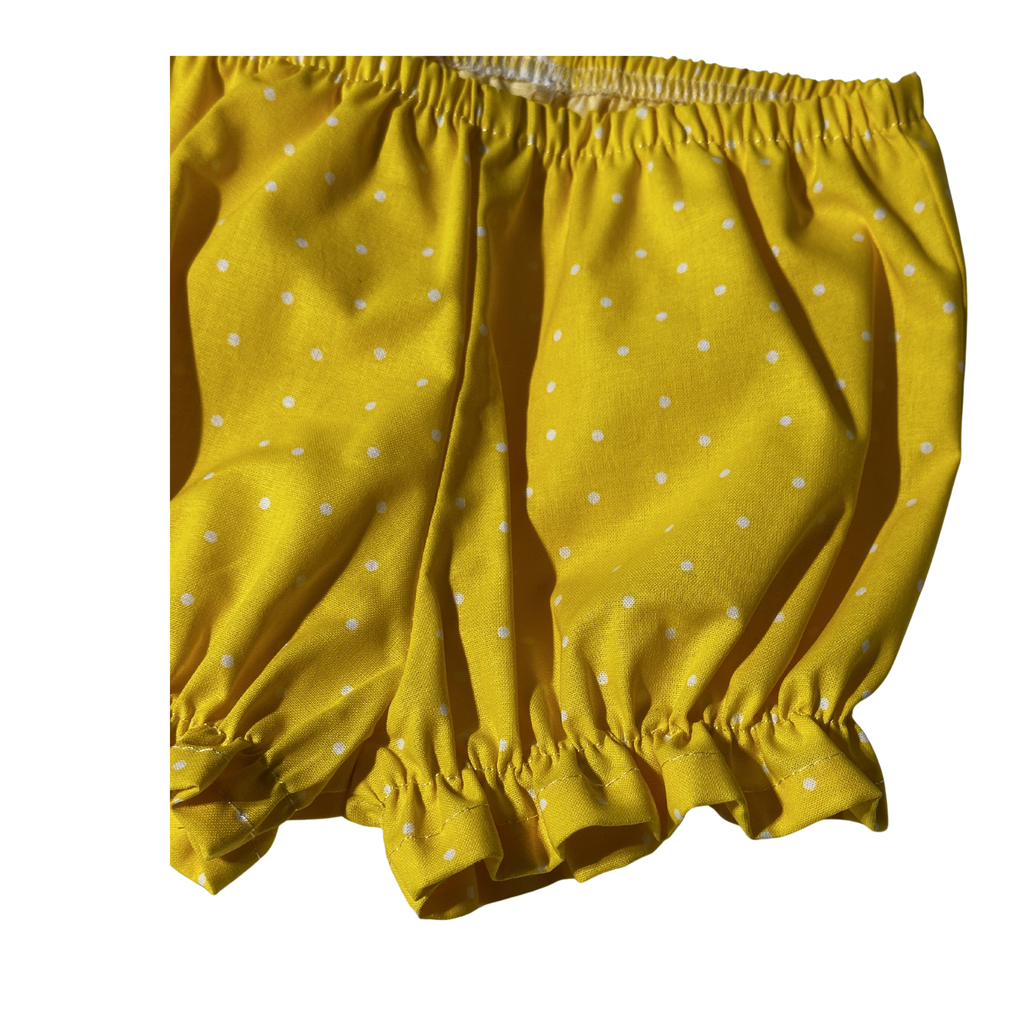 Sunny Set- Yellow Polka Dot
