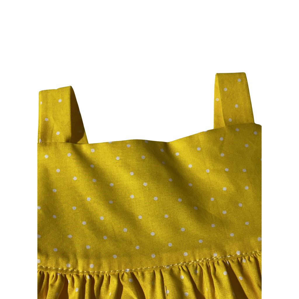 Sunny Set- Yellow Polka Dot
